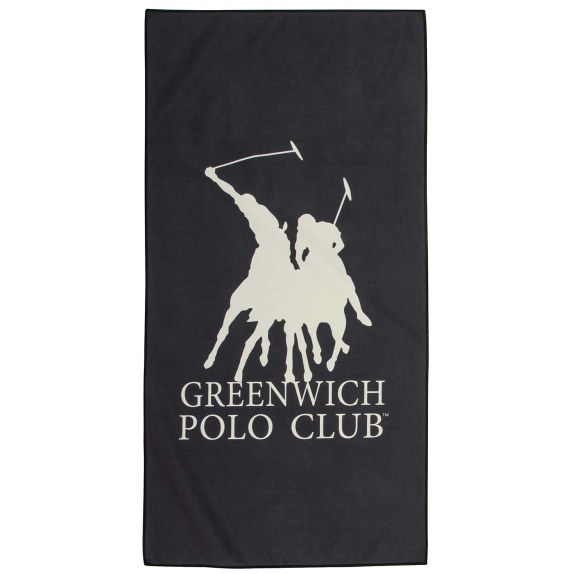 Πετσέτα Γυμναστηρίου Greenwich Polo Club 4188 Black/Grey...