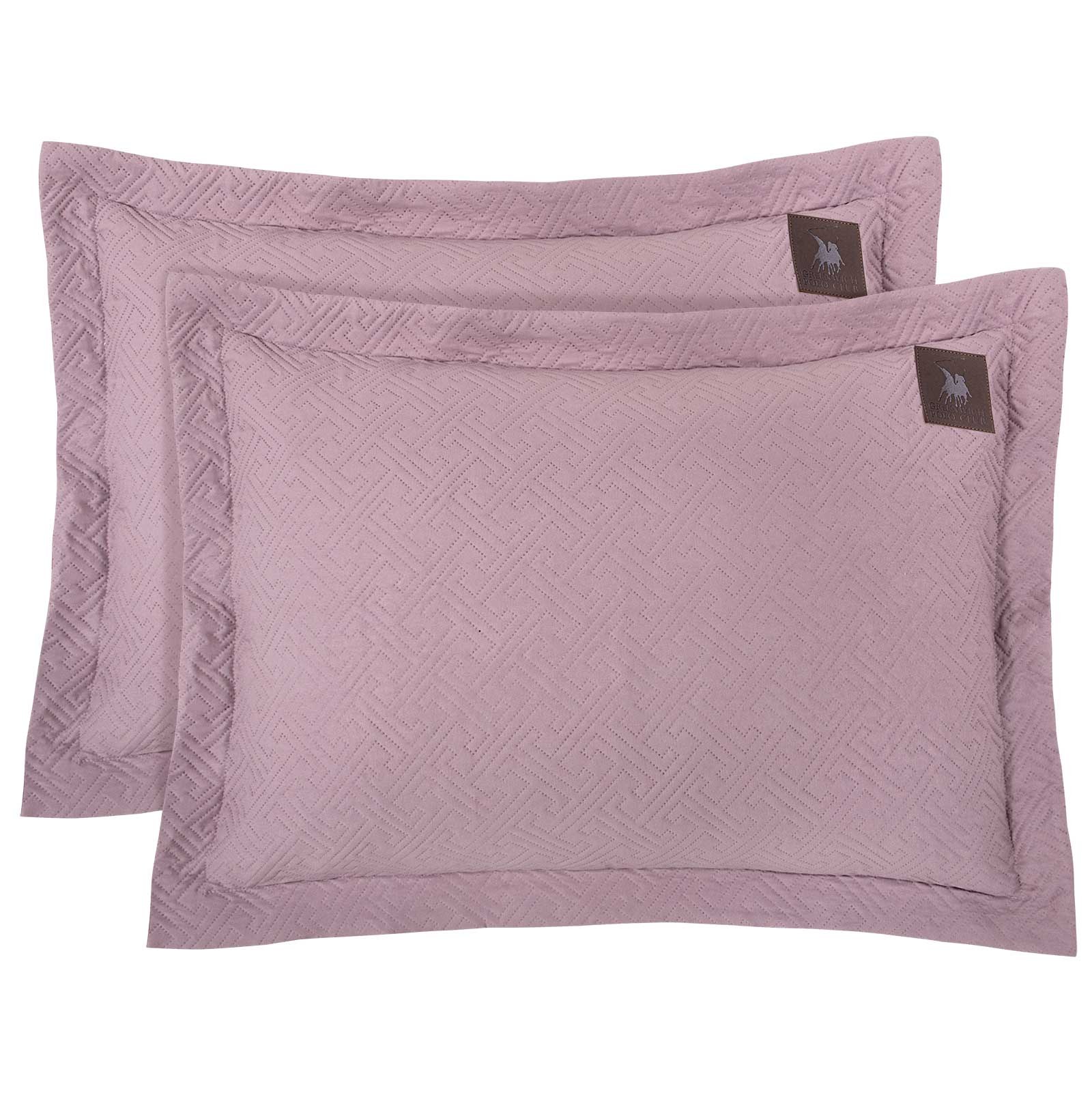 Σετ Μαξιλαροθήκες Διακόσμησης 2 Τεμαχίων Greenwich Polo Club 4448 Nude 50x70