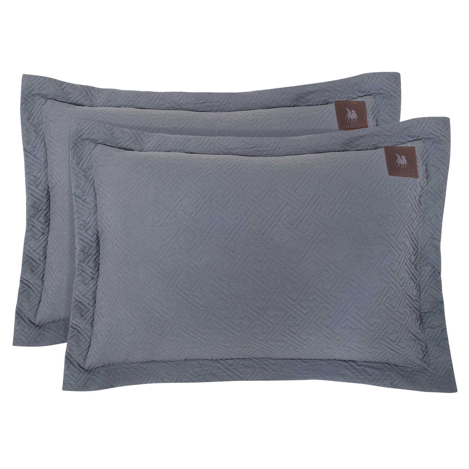 Σετ Μαξιλαροθήκες Διακόσμησης 2 Τεμαχίων Greenwich Polo Club 4449 Purple 50x70