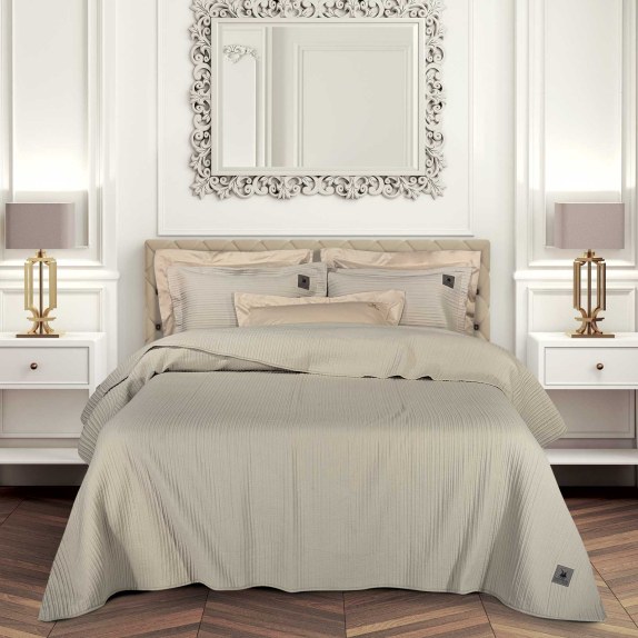 Κουβερλί King Size Greenwich Polo Club 4455 Taupe 240x250