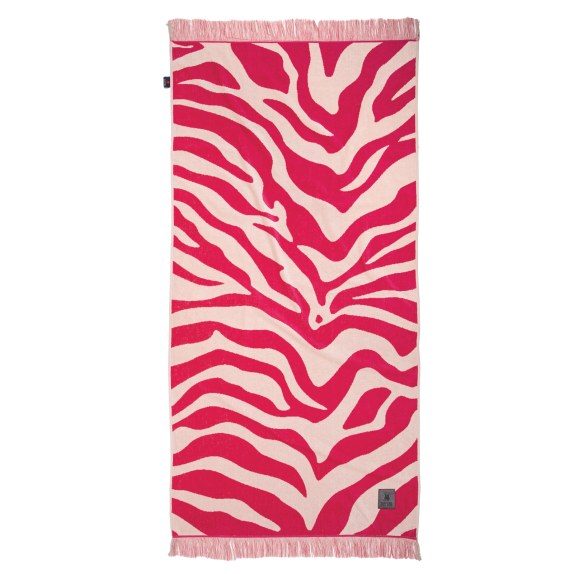 Πετσέτα Θαλάσσης Greenwich Polo Club 5200 Taupe-Magenta...