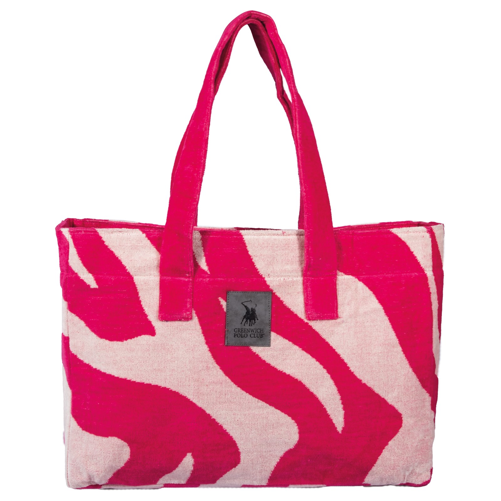 Τσάντα Θαλάσσης Greenwich Polo Club 5200 Taupe-Magenta 50x38