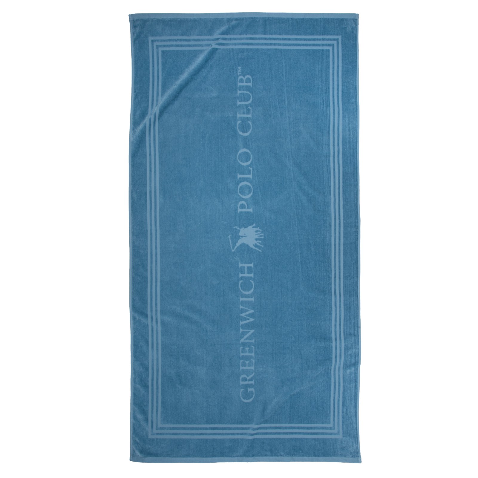 Πετσέτα Θαλάσσης Greenwich Polo Club 5201 Dusty Blue 90x170