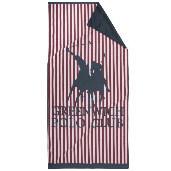 Πετσέτα Θαλάσσης Greenwich Polo Club 5207 Blue-Red 80x170