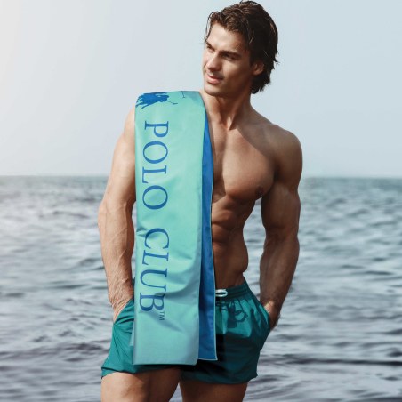 Πετσέτα Θαλάσσης Greenwich Polo Club 5212 Turquoise-Blue 80x170