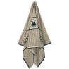 Πετσέτα Θαλάσσης Greenwich Polo Club 5229 Taupe-Green 90x180