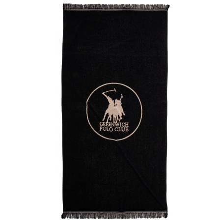 Πετσέτα Θαλάσσης Greenwich Polo Club 5239 Black 90x180