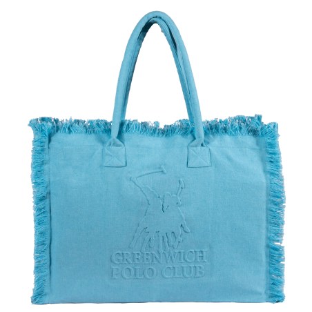 Τσάντα Θαλάσσης Greenwich Polo Club 5246 Aqua Blue 45x35