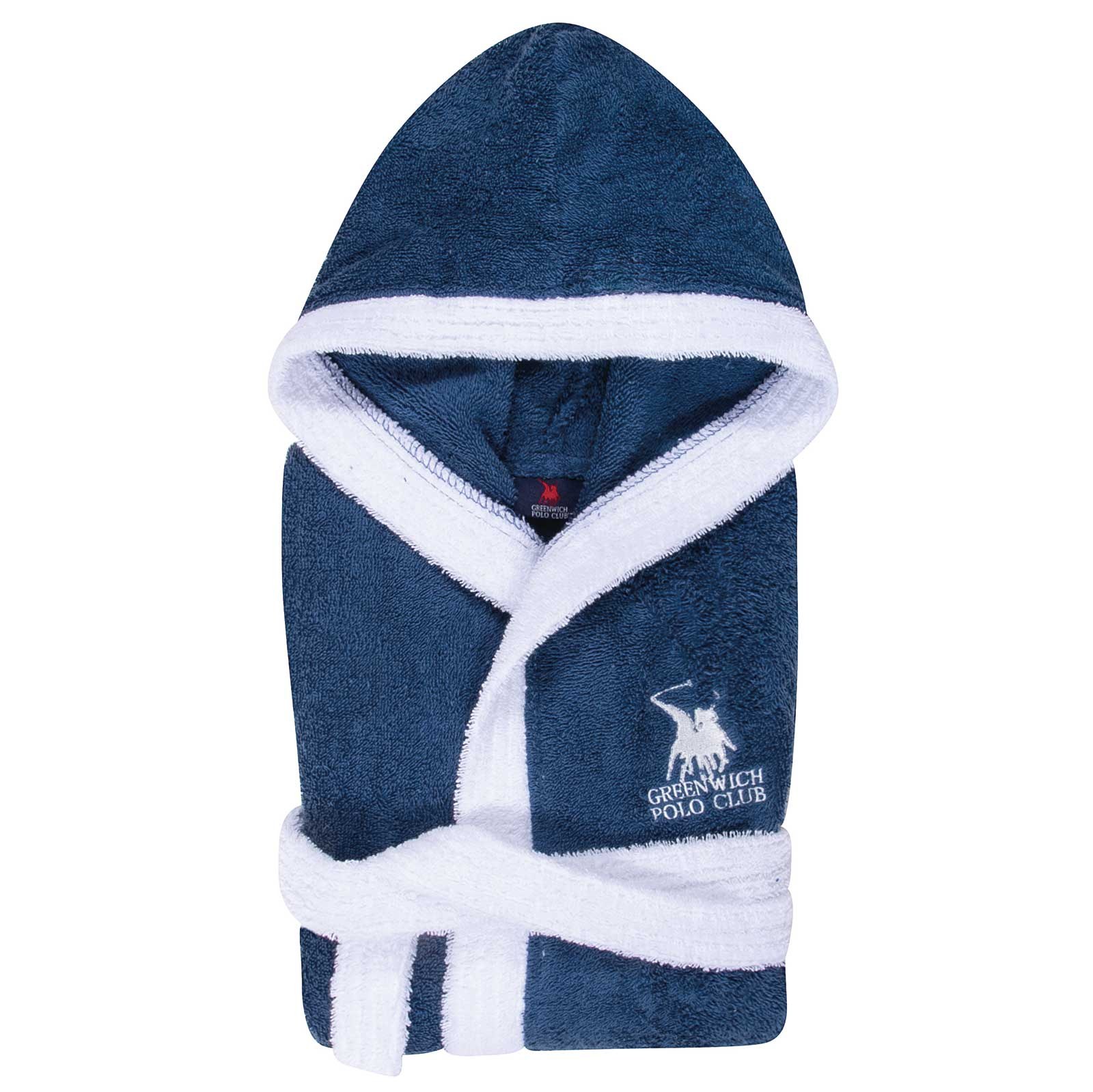 Παιδικό Μπουρνούζι Greenwich Polo Club 8624 Dark Blue No.4