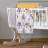 Σετ Σεντόνια Λίκνου 2 Τεμαχίων Greenwich Polo Club 8861 Cream-Grey 70x120