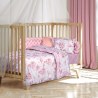 Σετ Σεντόνια Κούνιας 3 Τεμαχίων Greenwich Polo Club 8864 Pink 130x170