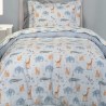 Σετ Σεντόνια Μονά 3 Τεμαχίων Greenwich Polo Club 8867 Green-Grey 170x260