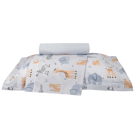 Σετ Σεντόνια Μονά 3 Τεμαχίων Greenwich Polo Club 8867 Green-Grey 170x260