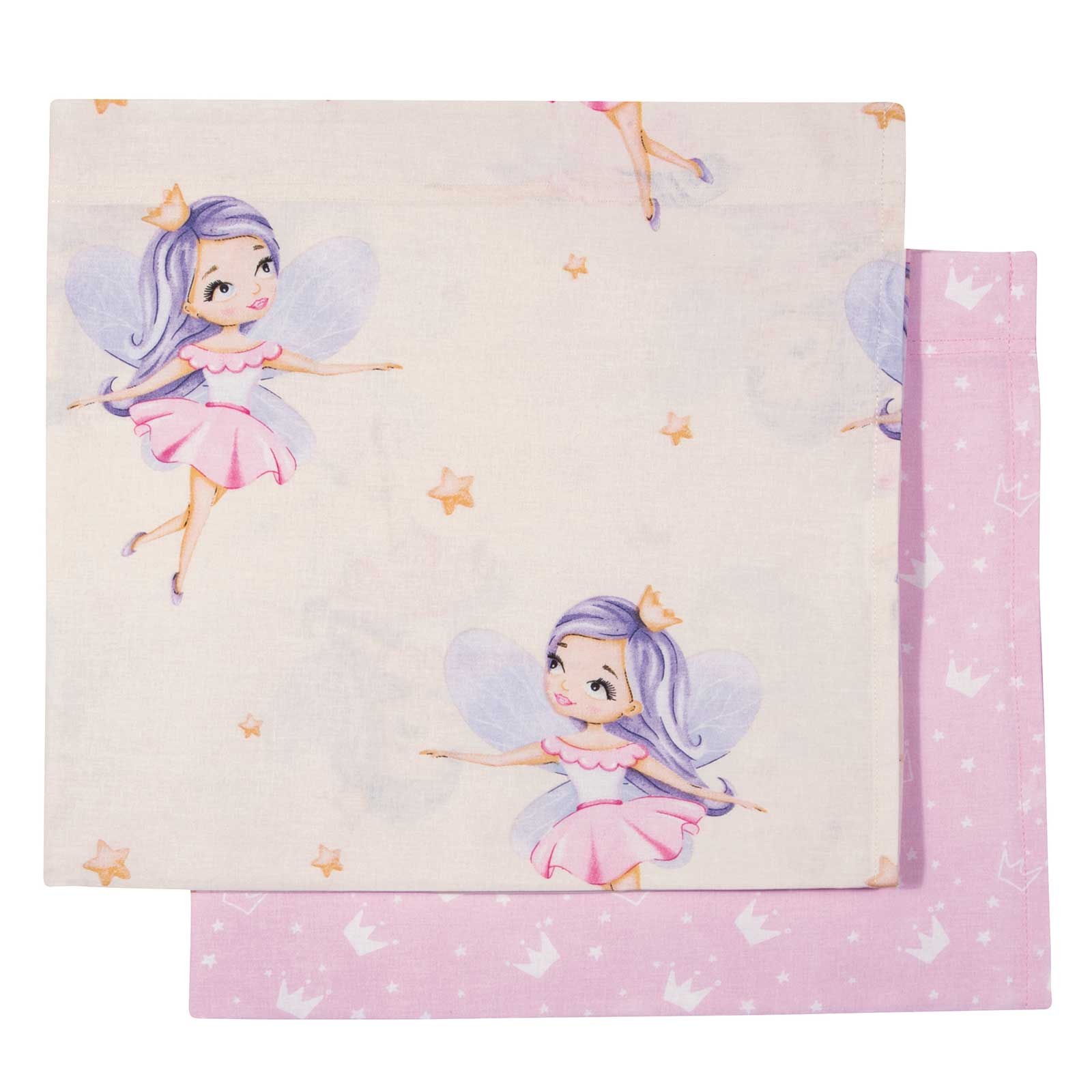 Σετ Σεντόνια Λίκνου 2 Τεμαχίων Greenwich Polo Club 8868 Pink 70x120