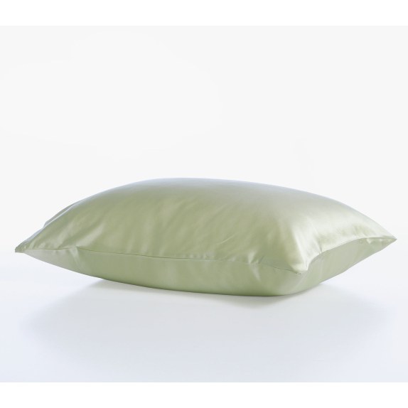 Μεταξωτή Μαξιλαροθήκη Nef-Nef Diamond Champagne Green 50x70