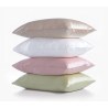 Μεταξωτή Μαξιλαροθήκη Nef-Nef Diamond Pink Lilac 50x70