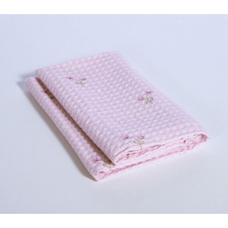 Κουβέρτα Κούνιας Πικέ Nef-Nef Cute & Sweet Lilac 110x150