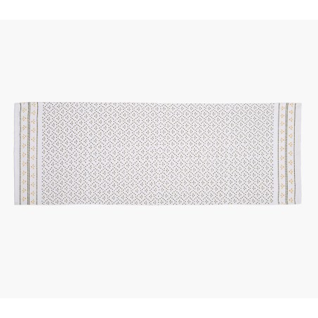 Τραβέρσα Nef-Nef Ishmar Ecru/Black 45x140