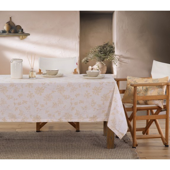 Τραπεζομάντηλο Nef-Nef Foxy Ecru 150x250