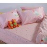 Σετ Παιδικά Σεντόνια Μονά 3 Τεμαχίων Nef-Nef Birds Mania Pink 170x260