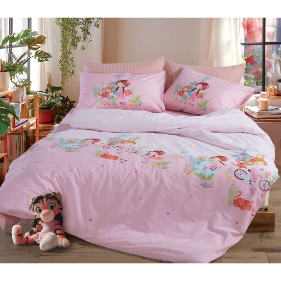 Σετ Παιδικά Σεντόνια Μονά 3 Τεμαχίων Nef-Nef Welcome To...