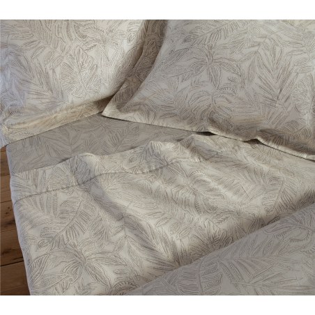 Σετ Σεντόνια King Size 4 Τεμαχίων Nef-Nef Tundra Ecru/Grey 270x280