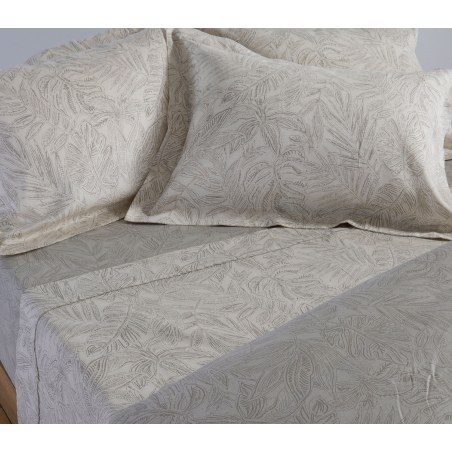 Σετ Σεντόνια King Size 4 Τεμαχίων Nef-Nef Tundra Ecru/Grey 270x280