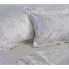 Σετ Σεντόνια Υπέρδιπλα 4 Τεμαχίων Nef-Nef Rozaria Ecru 240x270