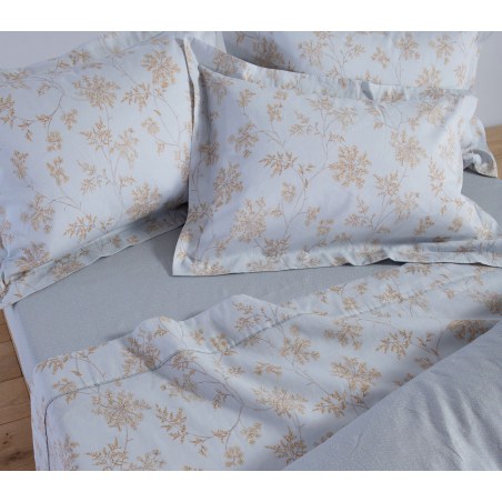 Σετ Σεντόνια Υπέρδιπλα 4 Τεμαχίων Nef-Nef Foxy Silver Blue 240x270