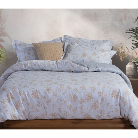 Σετ Σεντόνια King Size 4 Τεμαχίων Nef-Nef Foxy Silver Blue 270x280