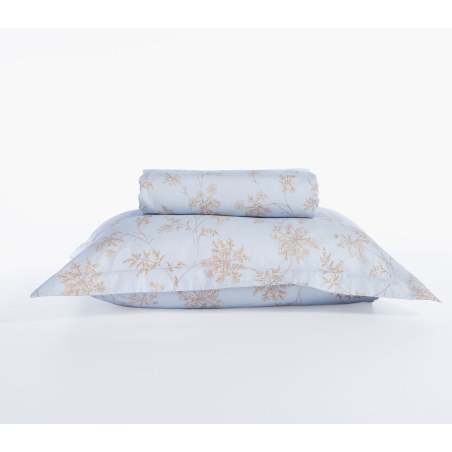 Σετ Παπλωματοθήκη Υπέρδιπλη 3 Τεμαχίων Nef-Nef Foxy Silver Blue 240x230