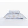 Σετ Παπλωματοθήκη Υπέρδιπλη 3 Τεμαχίων Nef-Nef Foxy Silver Blue 240x230