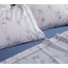 Σετ Σεντόνια Υπέρδιπλα 4 Τεμαχίων Nef-Nef Desirous Off White/Blue 240x270