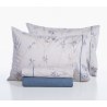 Σετ Σεντόνια King Size 4 Τεμαχίων Nef-Nef Desirous Off White/Blue 270x280