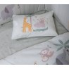 Σετ Σεντόνια Κούνιας 3 Τεμαχίων Nef-Nef Savana Green 120x170