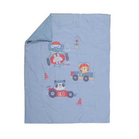 Βρεφικό Κουβερλί Nef-Nef Super Boy Blue 110x140