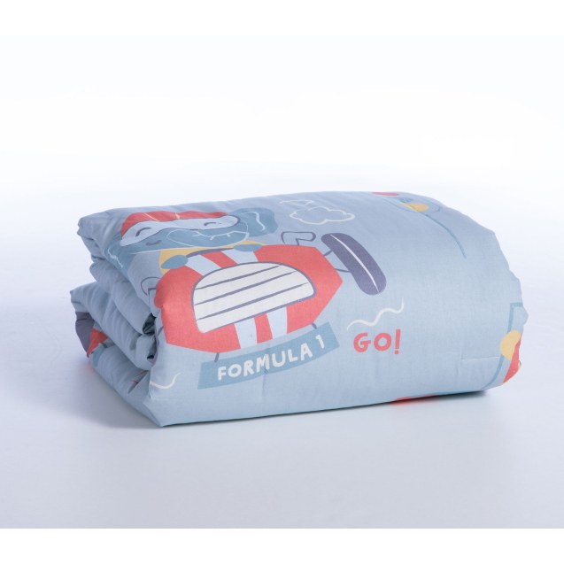 Βρεφικό Κουβερλί Nef-Nef Super Boy Blue 110x140