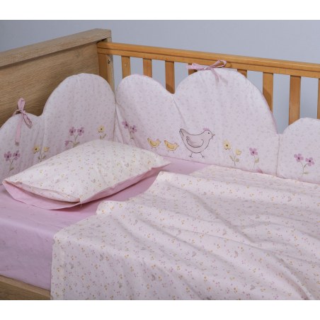 Πάντα Κούνιας Nef-Nef Cute & Sweet Ecru 60+67+60x40