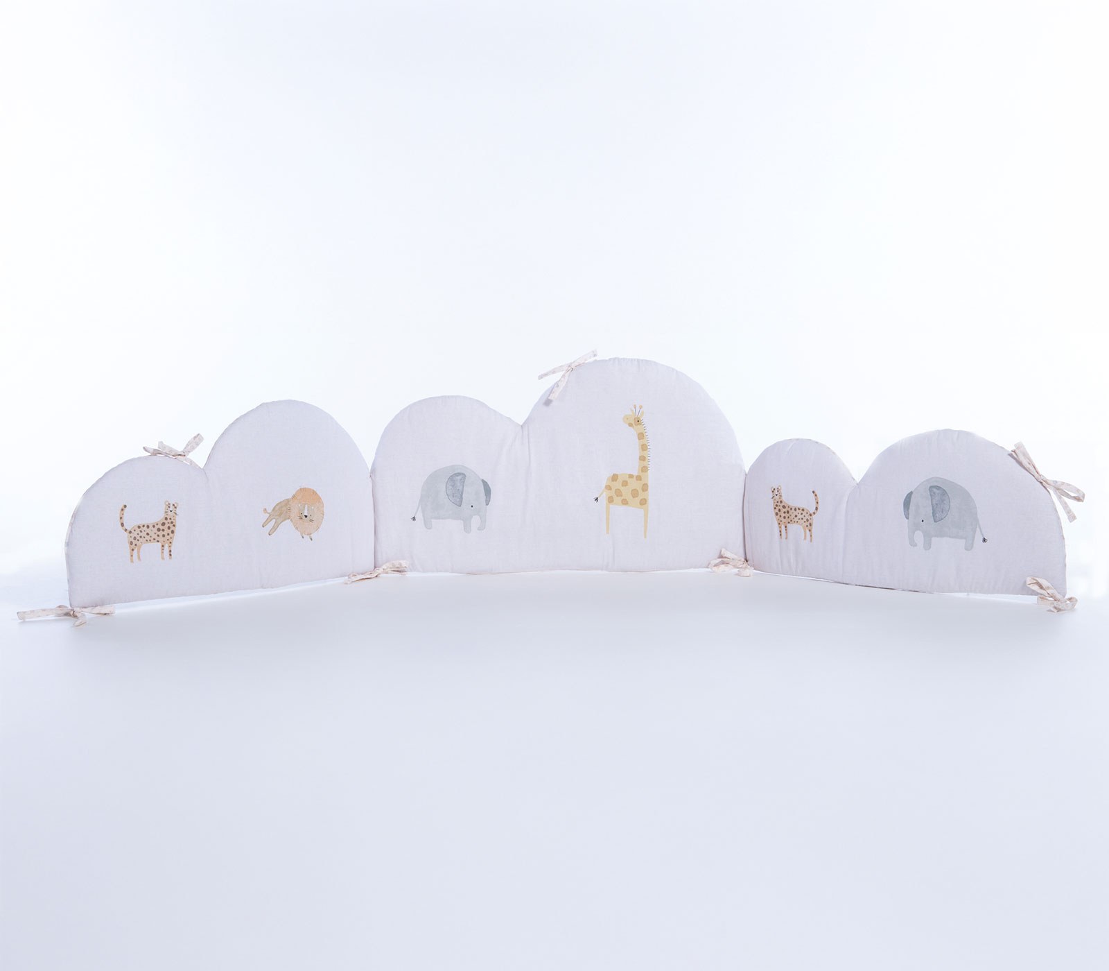 Πάντα Κούνιας Nef-Nef Jungle In Motion Ecru 60+67+60x40