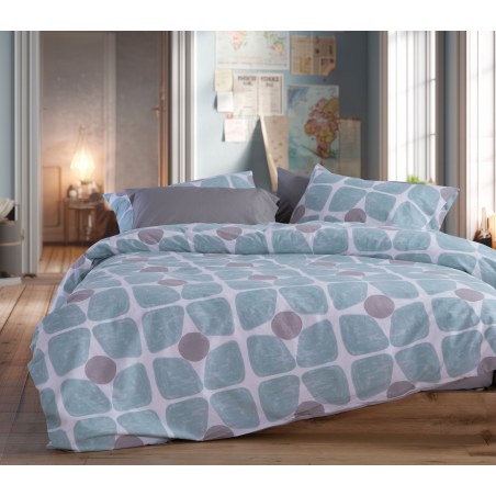 Σετ Σεντόνια Υπέρδιπλα 4 Τεμαχίων Nef-Nef Casual Coreo Yellow 240x270