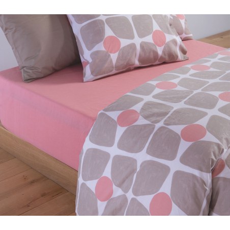 Σετ Σεντόνια Υπέρδιπλα 4 Τεμαχίων Με Λάστιχο Nef-Nef Casual Coreo Yellow 160x200+35