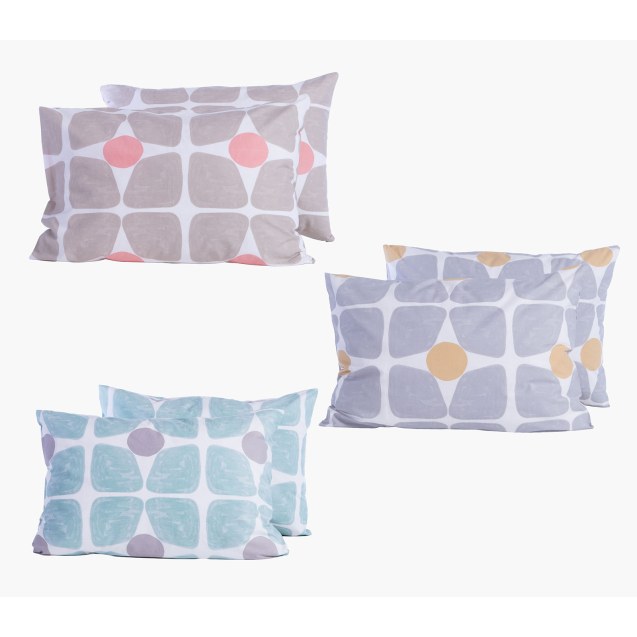 Μαξιλαροθήκη Nef-Nef Casual Coreo Aqua 52x72