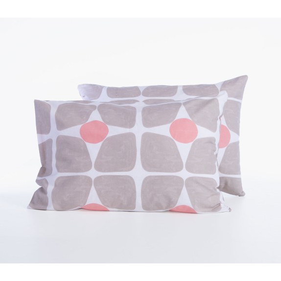 Μαξιλαροθήκη Nef-Nef Casual Coreo Beige 52x72