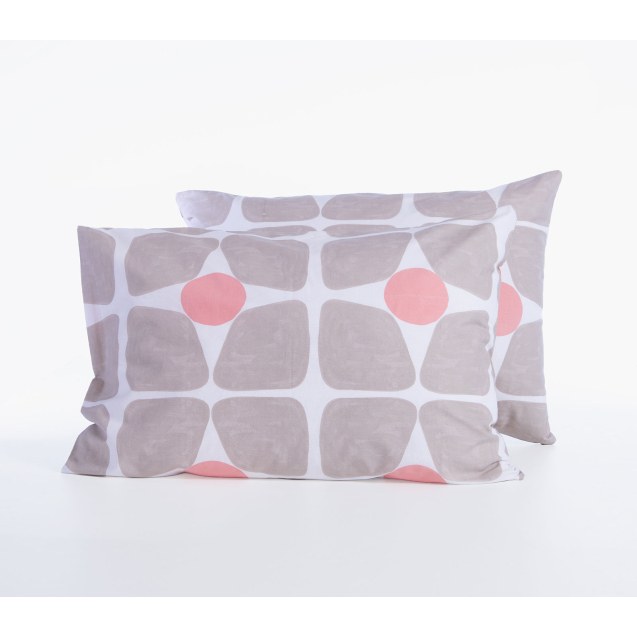 Μαξιλαροθήκη Nef-Nef Casual Coreo Beige 52x72