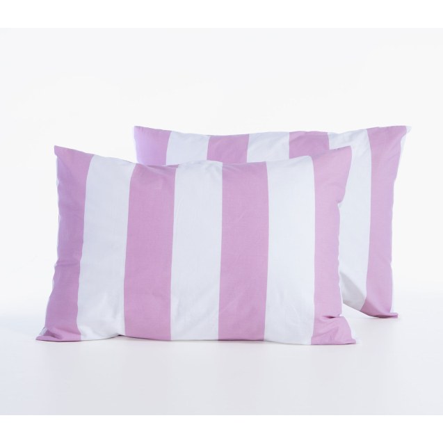 Μαξιλαροθήκη Nef-Nef Casual Vertia Mauve 52x72