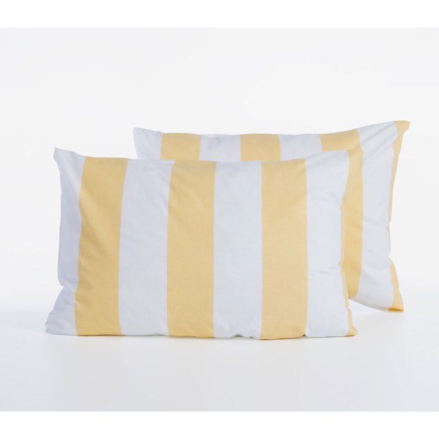 Μαξιλαροθήκη Nef-Nef Casual Vertia Yellow 52x72