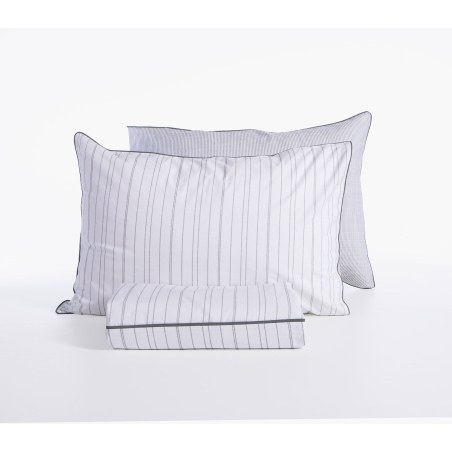 Σετ Παπλωματοθήκη Υπέρδιπλη 3 Τεμαχίων Nef-Nef Optimal White 240x230