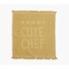 Ποτηρόπανο Nef-Nef Cute Chef Yellow 50x50