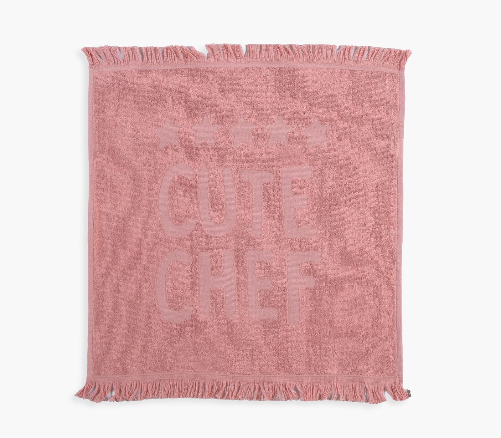 Ποτηρόπανο Nef-Nef Cute Chef Pink 50x50