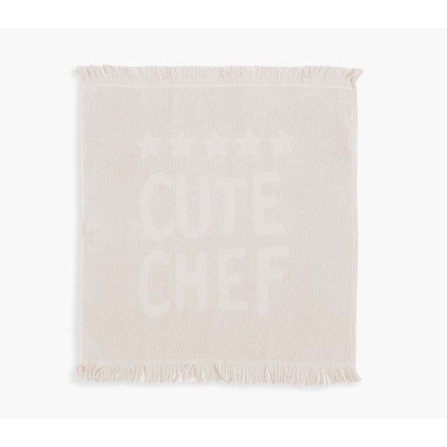 Ποτηρόπανο Nef-Nef Cute Chef L.Grey 50x50